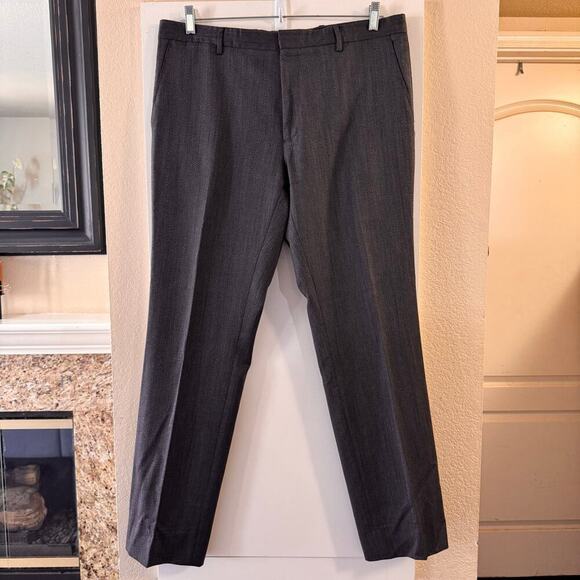 Burberry Millbank Travel Ababy Gray Textured Tailored Men’s Wool Suit Set 52R - Picture 12 of 16